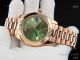 Clone Rolex Day Date 36mm Olive Green Rose Gold Watch (6)_th.jpg